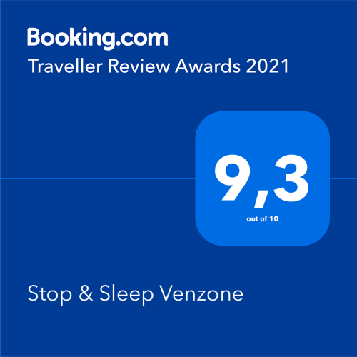 Premio di Booking Traveller Review Awards 2021 a Stop & Sleep Venzone